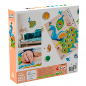 Plus-Plus - Puzzle By Number Peacock Plus-Plus - Puzzle By Number Peacock