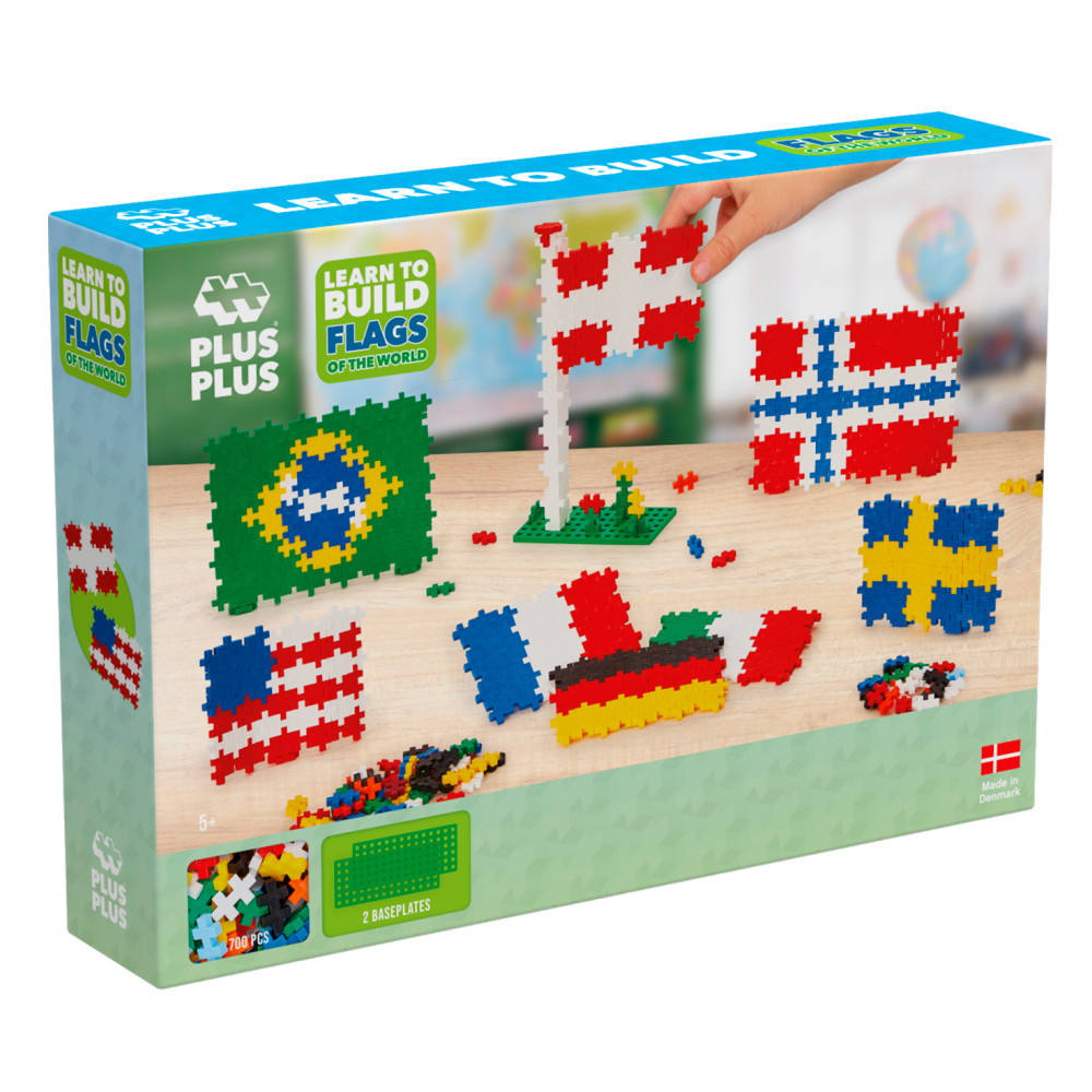 Plus-Plus - Learn to Build Flags of the World