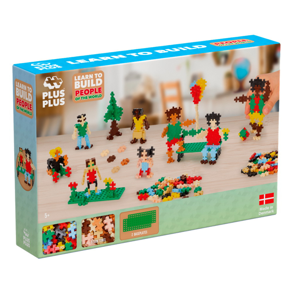 Plus-Plus - Learn to Build People of the World