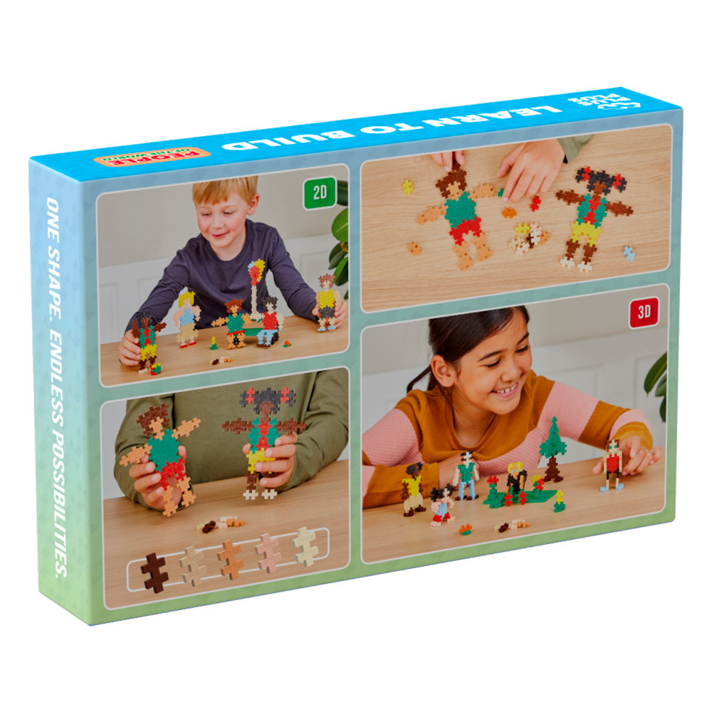 Plus-Plus - Learn to Build People of the World