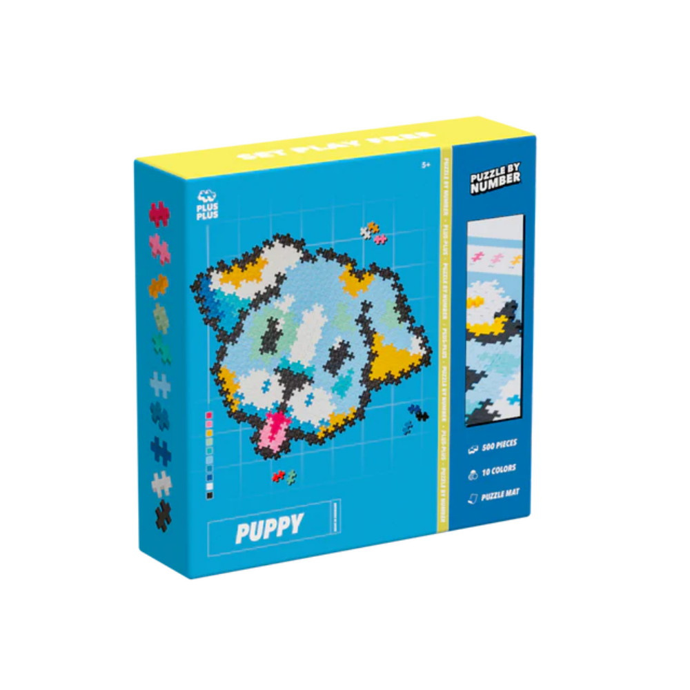 Plus-Plus - Palapeli numeroilla Pentu 500 kpl