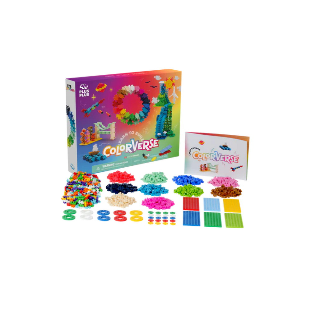 Plus-Plus - Opi rakentamaan Colorverse Superset 1000 kpl