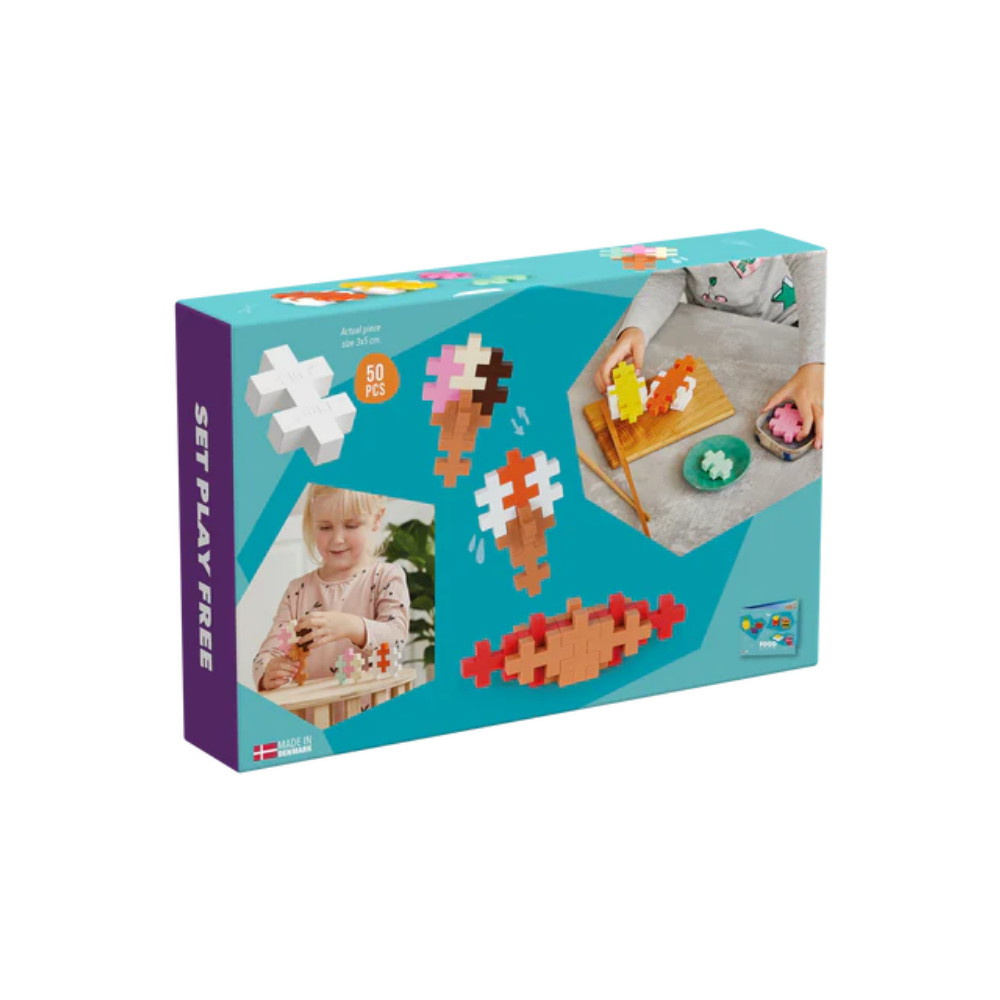 Plus-Plus BIG - Ruoka Activity Set 50 kpl