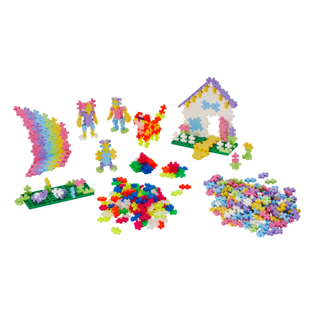 Plus-Plus - Learn to Build Pastel 600 pcs