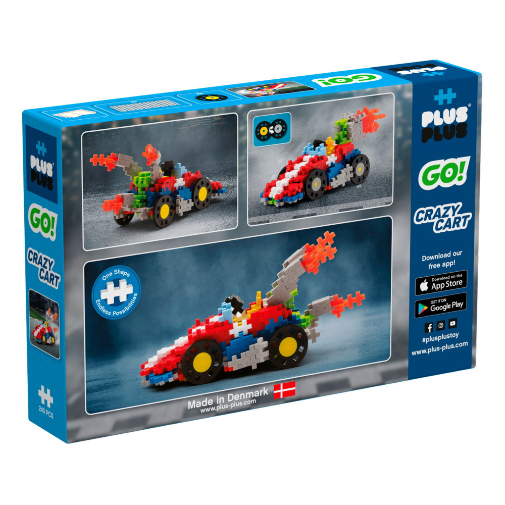 Plus-Plus - Go! Crazy Cart