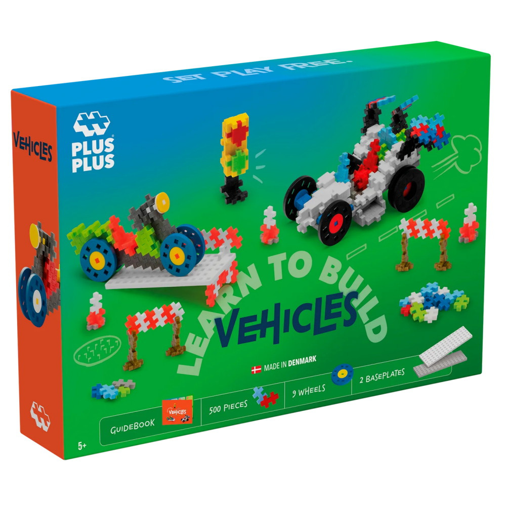 Plus-Plus - Learn to Build Go! Vehicles