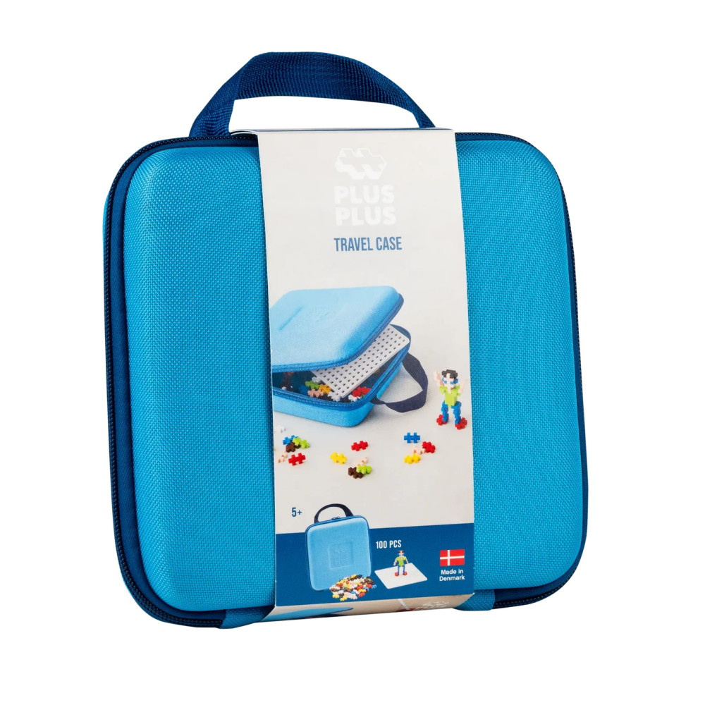 Plus-Plus - Blue Travel Case 100 pcs