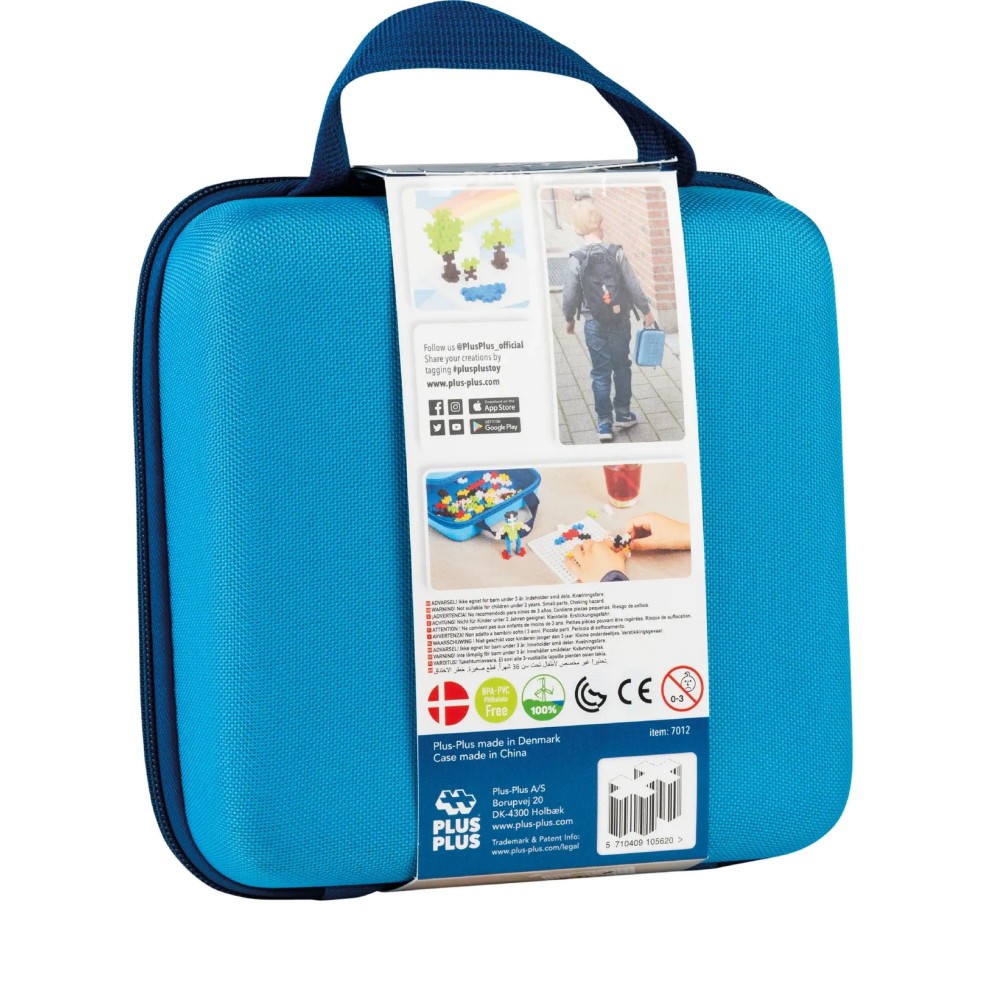 Plus-Plus - Blue Travel Case 100 pcs