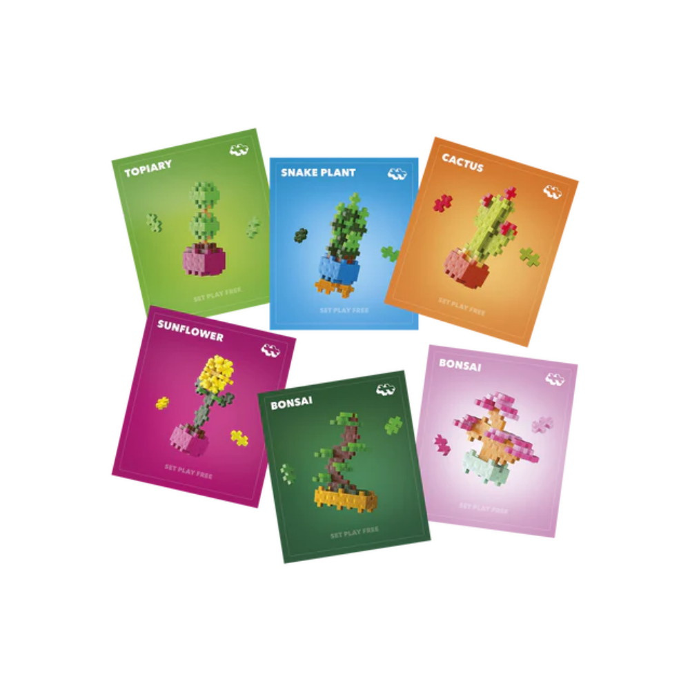 Plus-Plus - Kasvit - Bonuspaketti