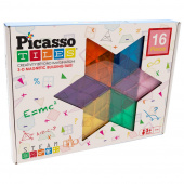 PicassoTiles Magneettiset levyt 16 Palaa PicassoTiles Magneettiset levyt 16 Palaa