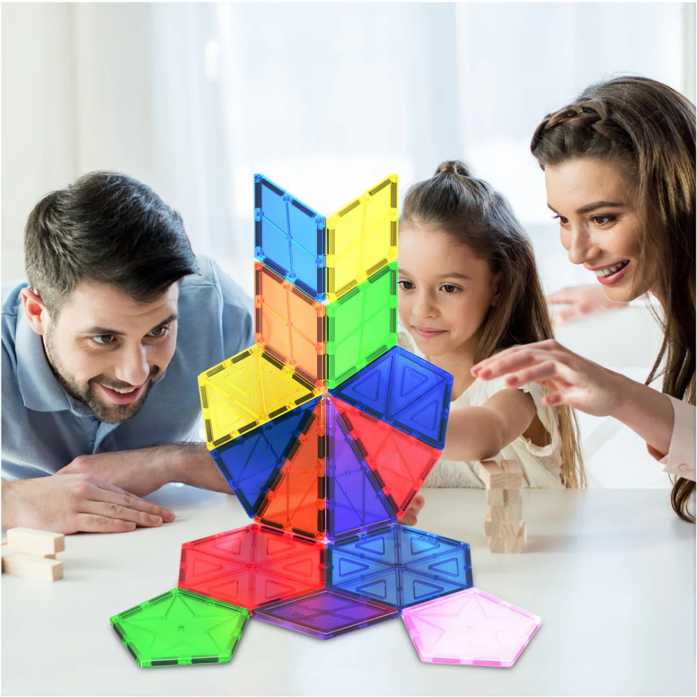 PicassoTiles Magneettiset levyt 16 Palaa