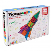 PicassoTiles Rocket Booster Set 32 Osat PicassoTiles Rocket Booster Set 32 Osat