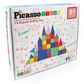 PicassoTiles 3-D Magnetic Building Tiles 61 Osat PicassoTiles 3-D Magnetic Building Tiles 61 Osat