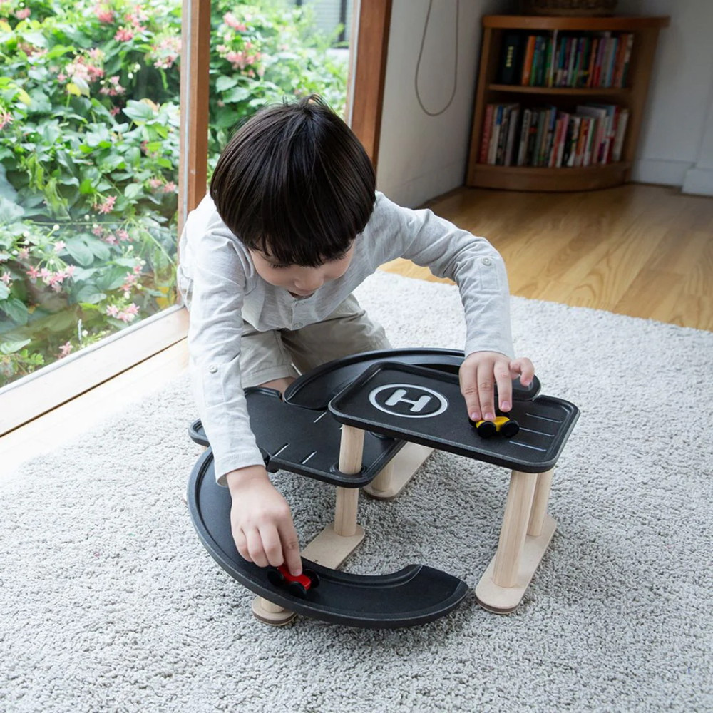 PlanToys Race N Play Autotalli