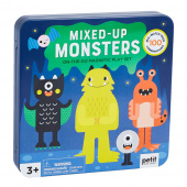 Mixed-Up Monsters - Magneettinen leikkisetti Mixed-Up Monsters - Magneettinen leikkisetti