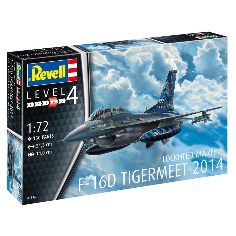 Revell - Lockheed Martin F-16D 1:72 - 130 Bitar