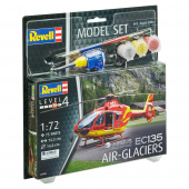 Revell Model Set - Airbus Helicopters EC135 Air-Glaciers 1:72 - 75 Pcs Revell Model Set - Airbus Helicopters EC135 Air-Glaciers 1:72 - 75 Pcs