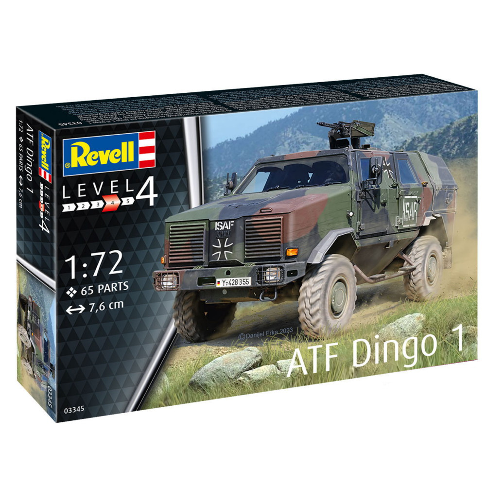 Revell - ATF Dingo 1 1:72 - 65 Pcs