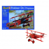 Revell - Fokker Dr.1 Triplane 1:72 - 37 Pcs Revell - Fokker Dr.1 Triplane 1:72 - 37 Pcs