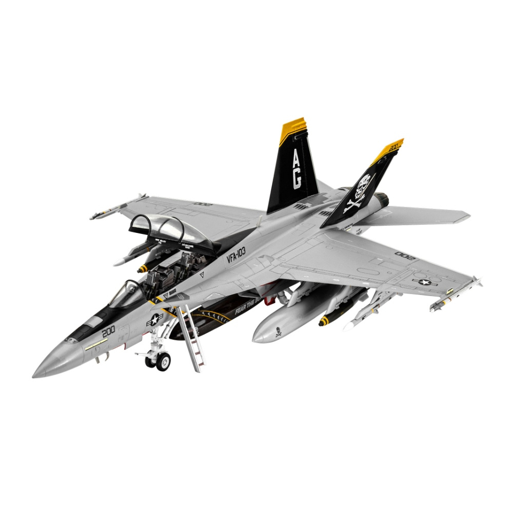 Revell Model Set - F/A-18F Super Hornet 1:72 - 97 Bitar