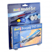 Revell Model Set - Boeing 747-200 1:450 - 22 Pcs Revell Model Set - Boeing 747-200 1:450 - 22 Pcs