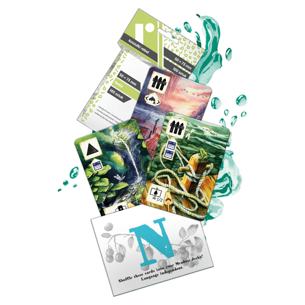 Meadow: Downstream - Cards & Sleeves Pack (Exp.)