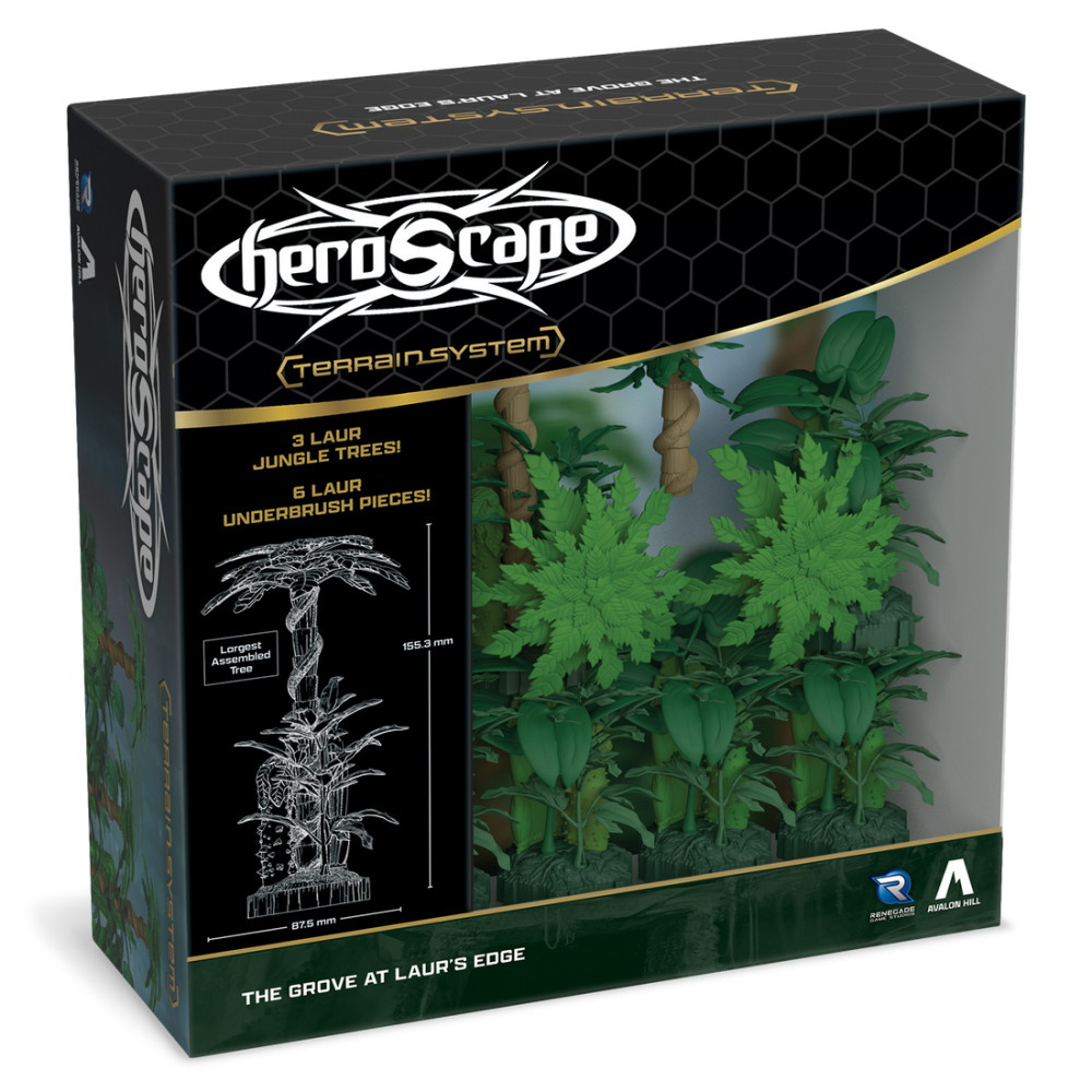 Heroscape: The Grove at Laur’s Edge Terrain (Exp.)
