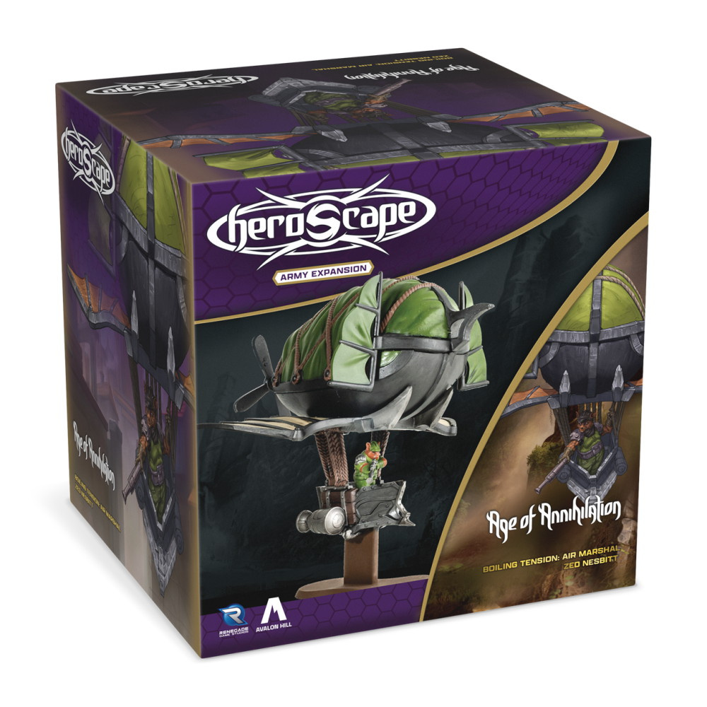 Heroscape: Boiling Tension - Air Marshal Zed Nesbitt Army Expansion