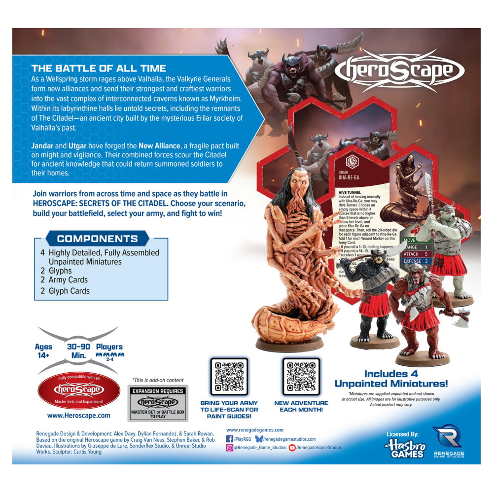 Heroscape: Might of the New Alliance Army Expansion