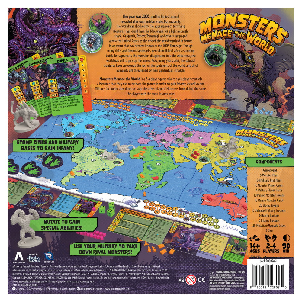 Monsters Menace The World