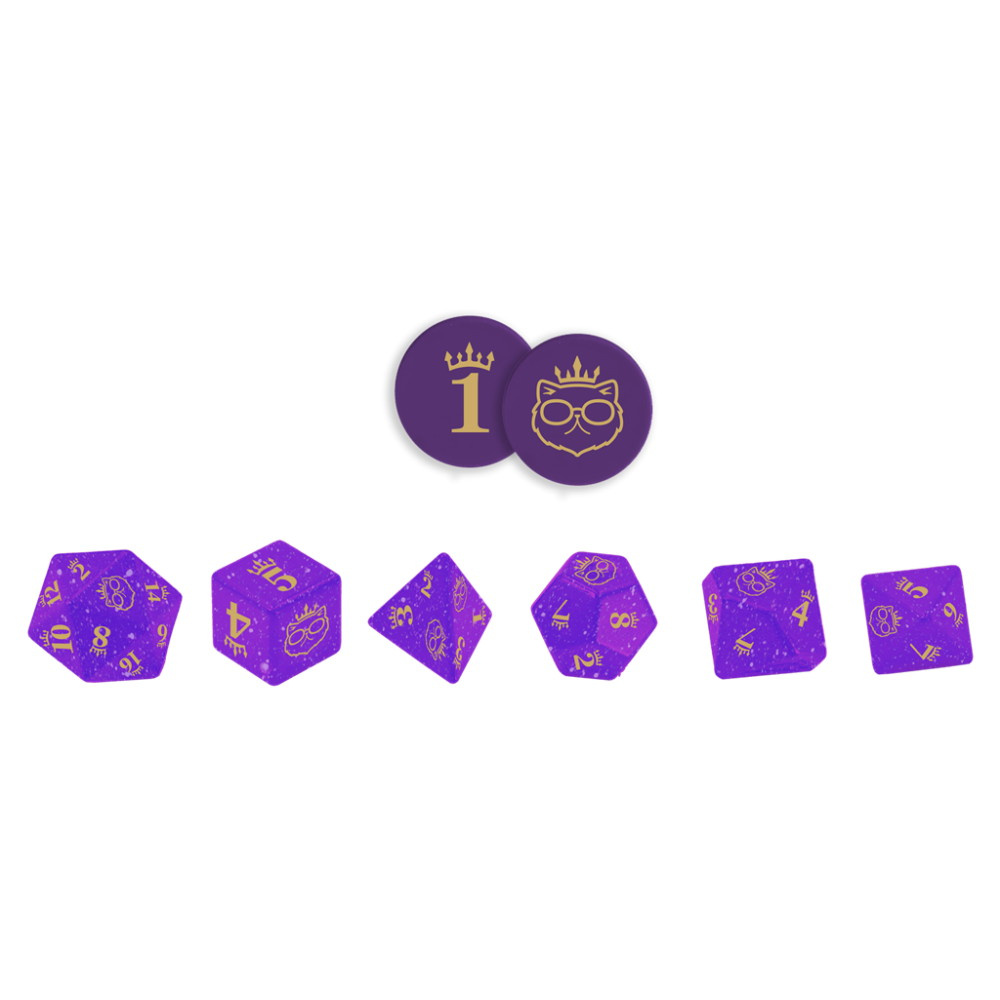Dungeon Crawler Carl RPG: Princess Donut Dice Set