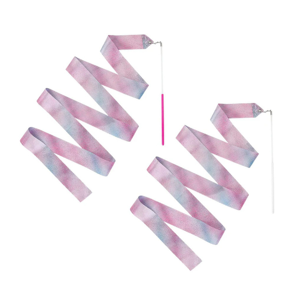 Gymnastics Ribbons Ruusuun sävytetyt, 2 kpl