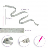 Voimistelunauha Hopea 2 kpl Voimistelunauha Hopea 2 kpl