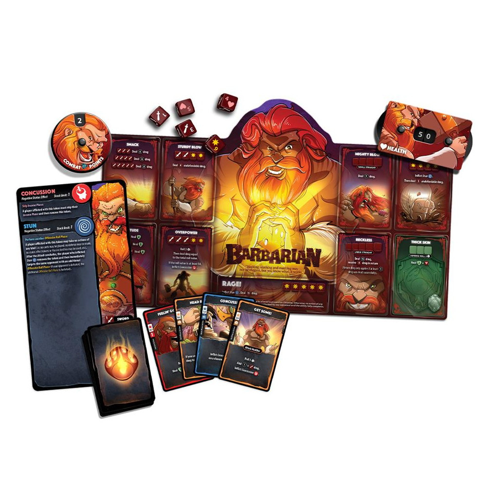 Dice Throne: Barbarian Hero Pack