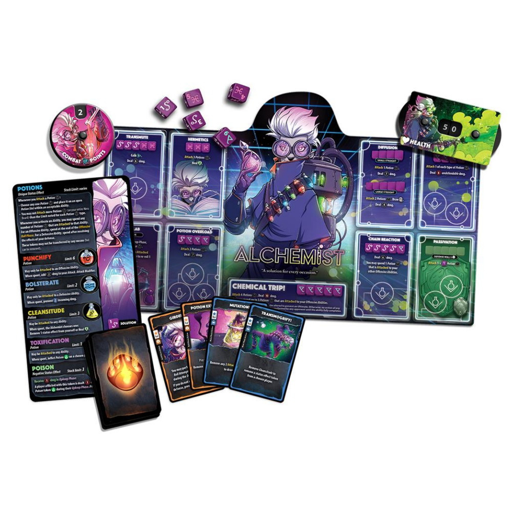 Dice Throne: Alchemist Hero Pack