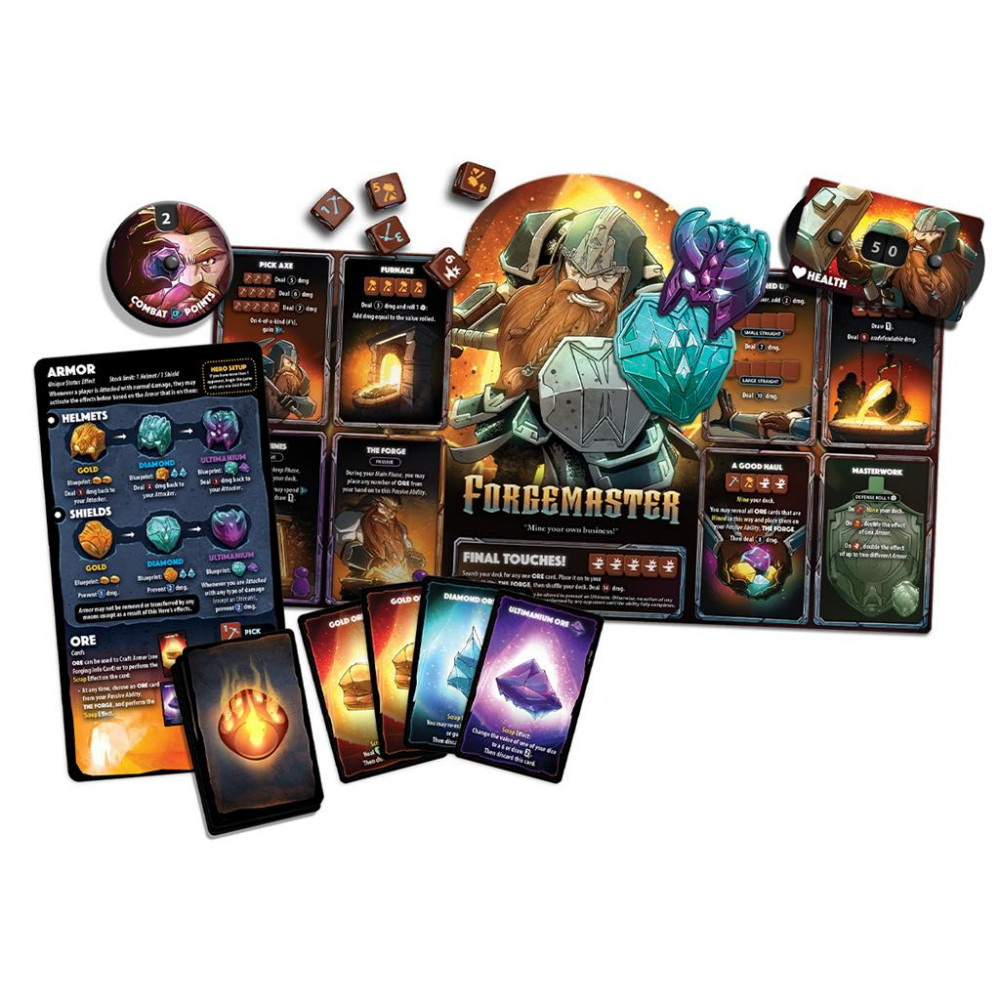 Dice Throne: Forgemaster Hero Pack