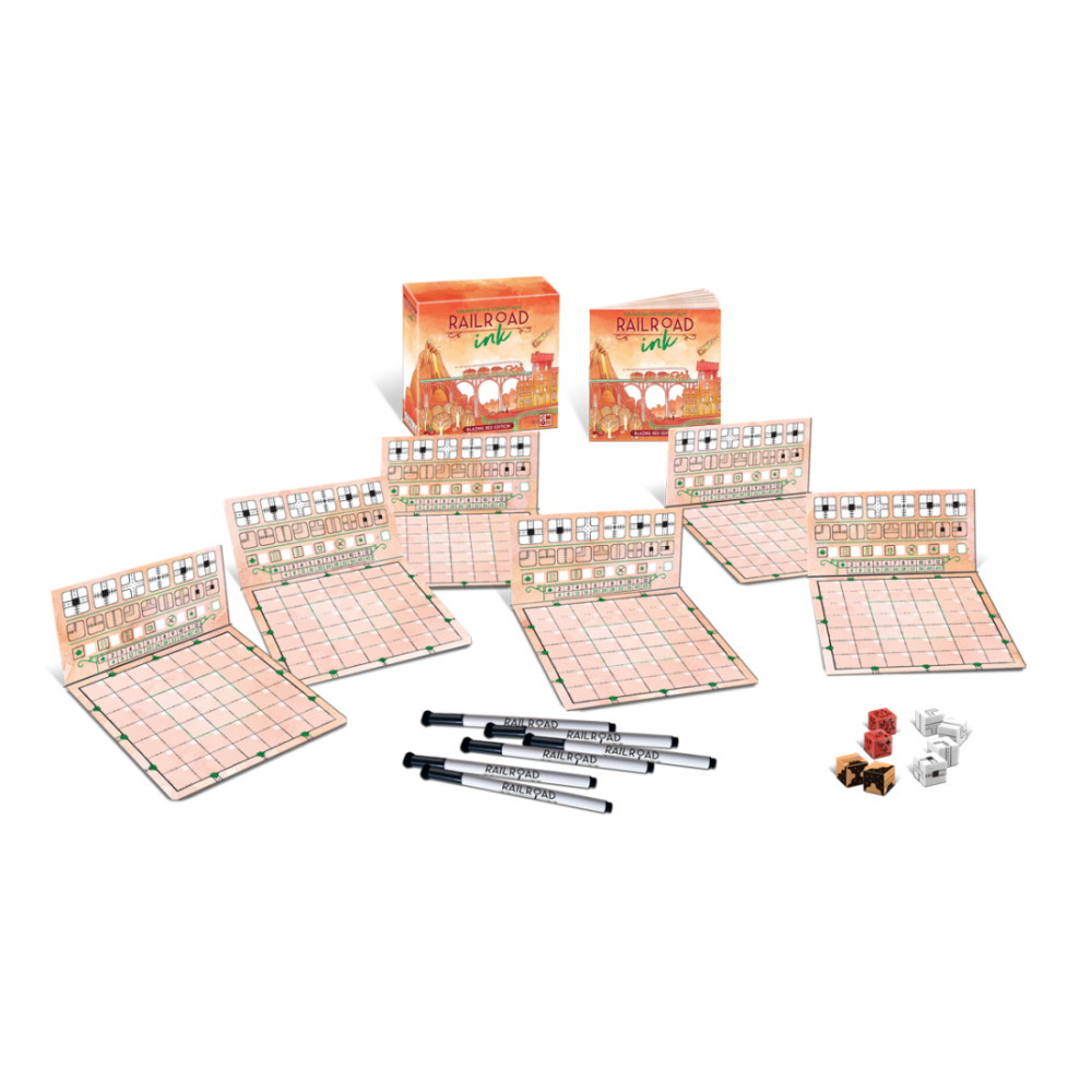 Railroad Ink: Blazing Red Edition (FI)