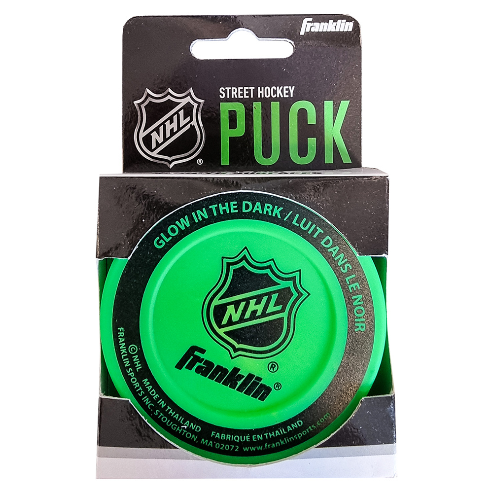 Luminous NHL street puck
