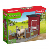 Schleich Ponilaatikko mustangtammalla Schleich Ponilaatikko mustangtammalla
