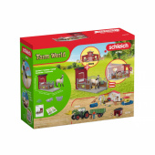 Schleich Ponilaatikko mustangtammalla Schleich Ponilaatikko mustangtammalla