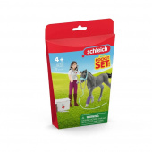 Schleich rouva Kramer varsan kanssa Schleich rouva Kramer varsan kanssa
