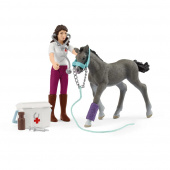 Schleich rouva Kramer varsan kanssa Schleich rouva Kramer varsan kanssa