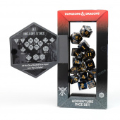 Dungeons & Dragons: Adventure Dice Set - Rogue Black Dungeons & Dragons: Adventure Dice Set - Rogue Black