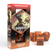 Dungeons & Dragons: Adventure Dice Set - Barbarian Orange Dungeons & Dragons: Adventure Dice Set - Barbarian Orange