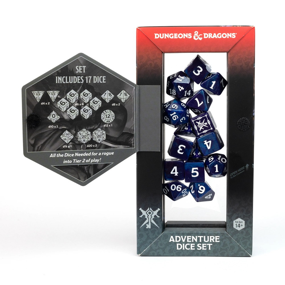 Dungeons & Dragons: Adventure Dice Set - Rogue Purple