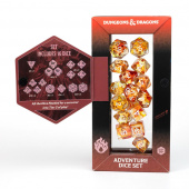Dungeons & Dragons: Adventure Dice Set - Sorcerer Orange Dungeons & Dragons: Adventure Dice Set - Sorcerer Orange