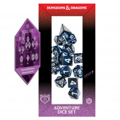 Dungeons & Dragons: Adventure Dice Set - Bard Blue/Black Dungeons & Dragons: Adventure Dice Set - Bard Blue/Black