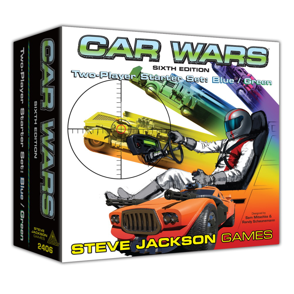 Car Wars: Two-Player Starter Set - Blue/Green