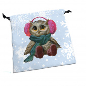 Dice Bag - Festive Owls Deluxe