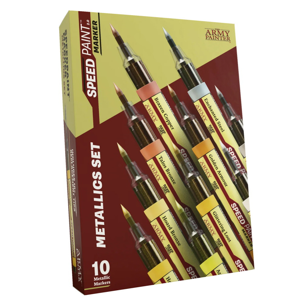 Army Painter: Speedpaint Marker - Metallics Set